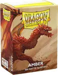 Dragon Shield Matte 100 Standard Sleeves Amber