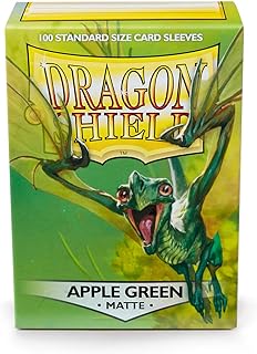 Dragon Shield Matte 100 Standard Sleeves Apple Green