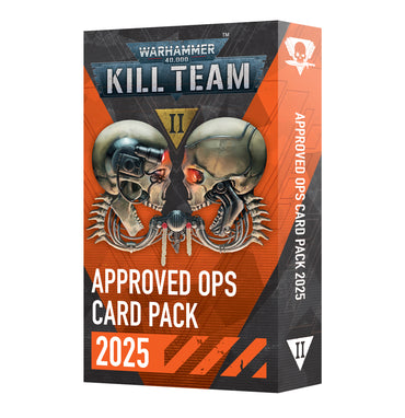 Warhammer: Kill Team: Approved Ops Card Pack 2025