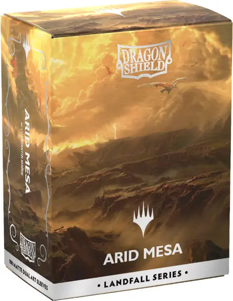 Dragon Shield Sleeves Art MTG Landfall Series Arid Mesa
