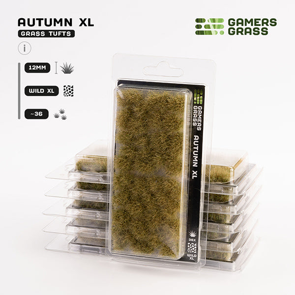 Gamers Grass Tufts XL 12mm Autumn Wild