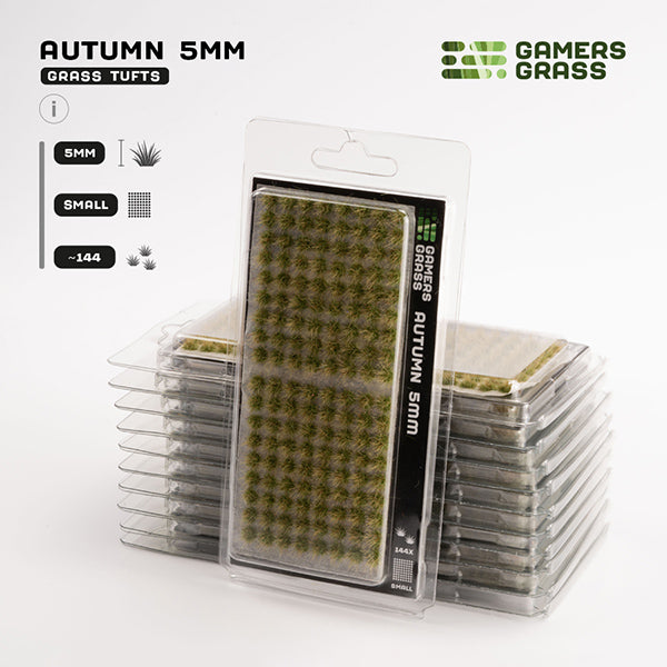Gamers Grass Tufts 6mm Small Autumn