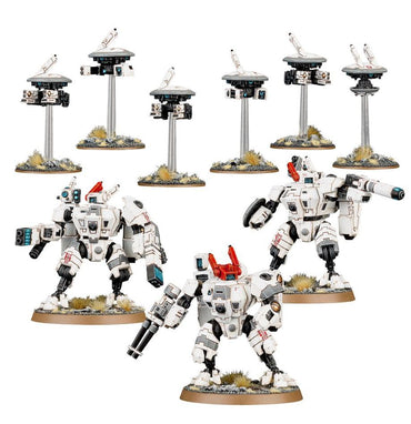 Warhammer 40k T'AU Empire Crisis Battlesuits XV8