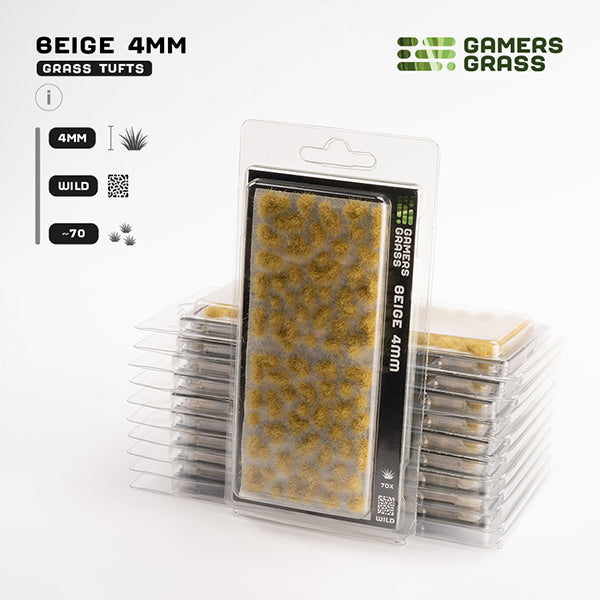 Gamers Grass Tufts 4mm Beige Wild