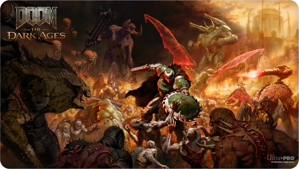 Ultra PRO DOOM Playmat Bethesda 1