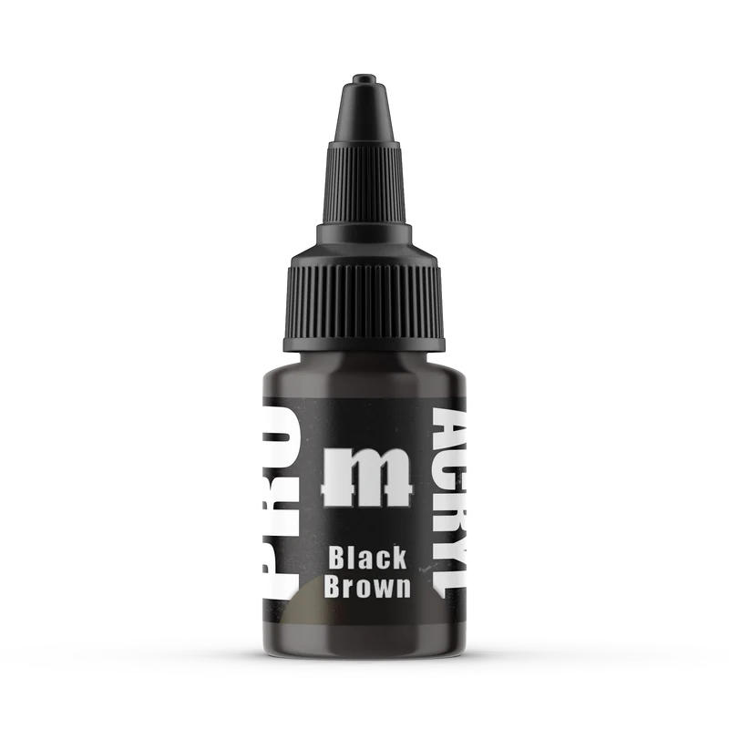 Monument Hobbies: Pro Acryl: Black Brown