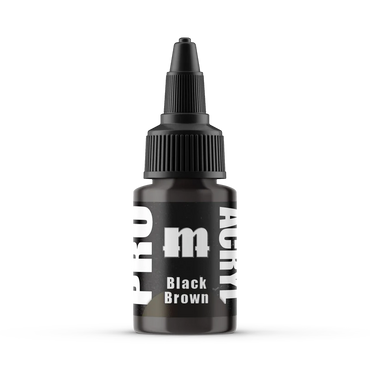 Monument Hobbies: Pro Acryl: Black Brown