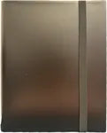 Generic 9-Pocket Black Binder (with strap)