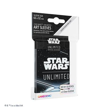 Star Wars Unlimited Art Sleeves Black