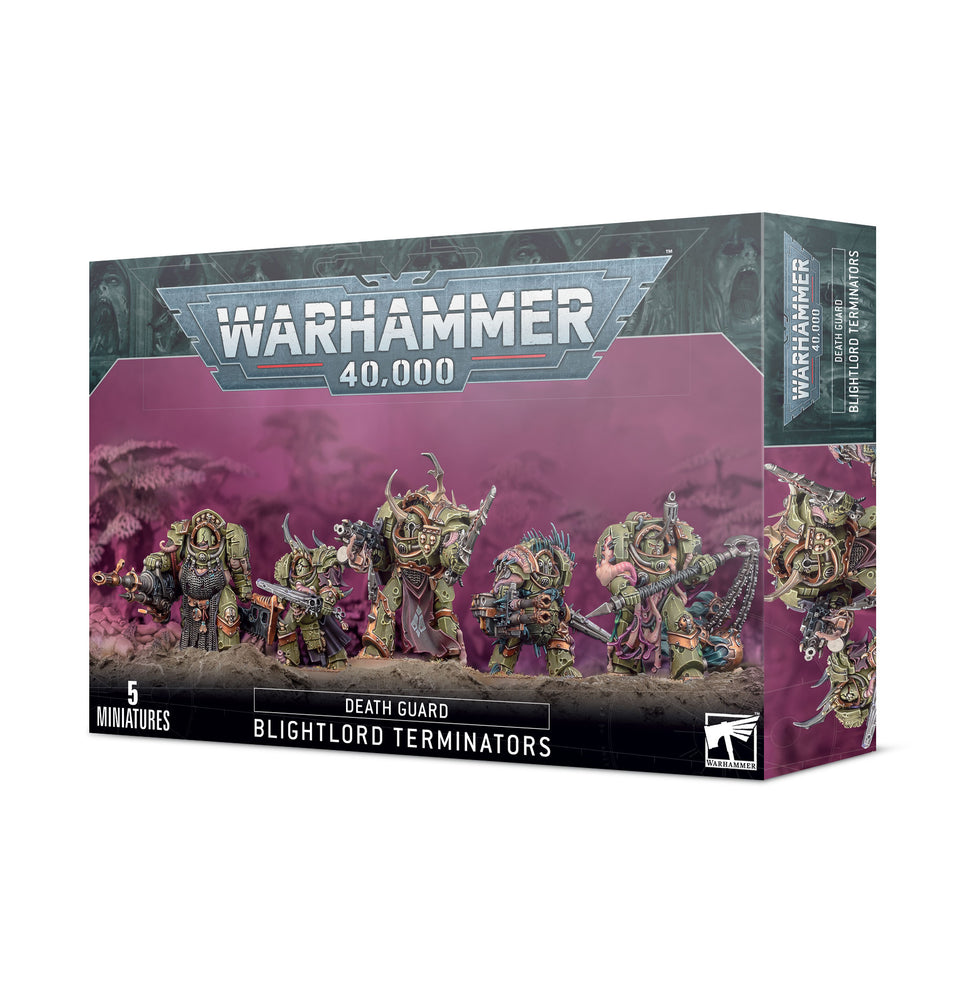 Warhammer: 40K: Death Guard: Blightlord Terminators