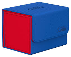 Ultimate Guard Deck Case Sidewinder 100+ Blue/Red