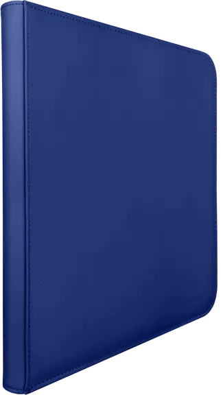 Ultra Pro Binder 12 Pocket Vivid Zippered Blue