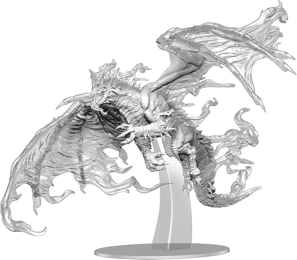 Dungeons & Dragons: Nolzur's Marvelous Unpainted Miniatures: Adult Blue Shadow Dragon