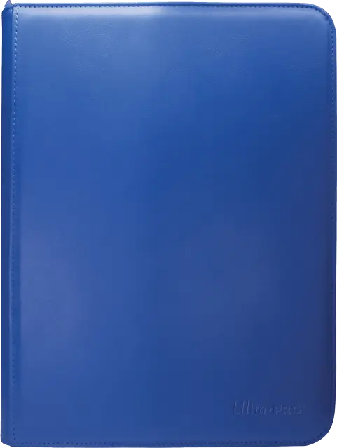 Ultra PRO Pro Binder 9 Pocket Vivid Zippered Blue