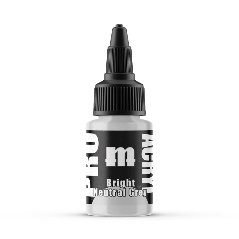 Monument Hobbies: Pro Acryl: Bright Neutral Grey