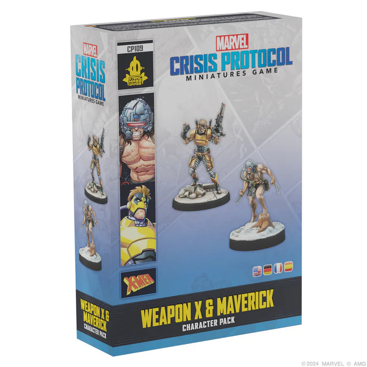 Marvel Crisis Protocol: Weapon X & Maverick Character Pack