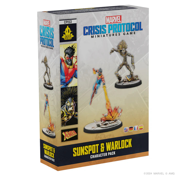 Marvel Crisis Protocol: Sunspot & Warlock Character Pack