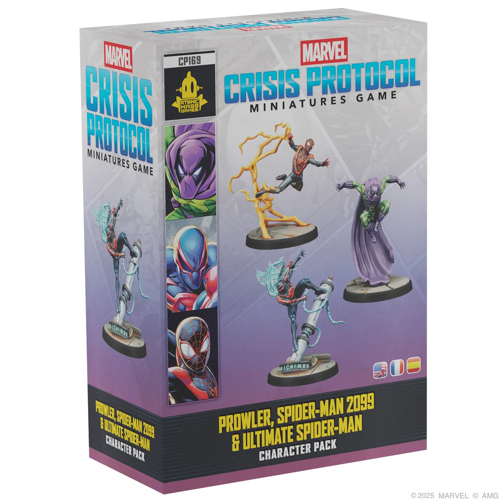 Marvel Crisis Protocol: Prowler, Spider-Man 2099 & Ultimate Spider-Man Character Pack