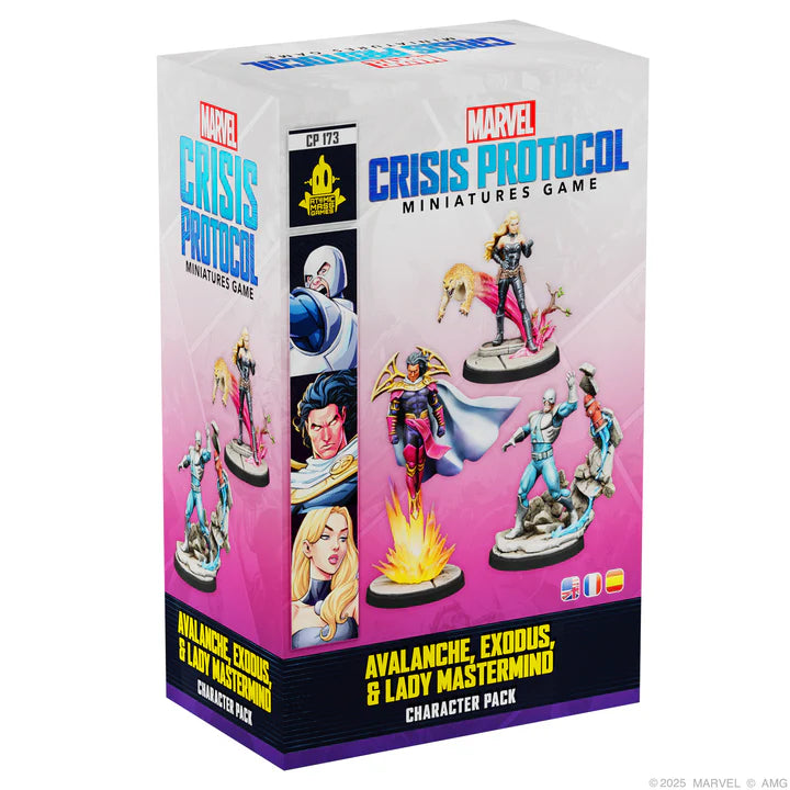 Marvel Crisis Protocol Avalanche, Exodus, & Lady Mastermind