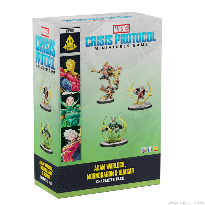 Marvel Crisis Protocol: Adam Warlock, Moondragon & Quasar Character Pack