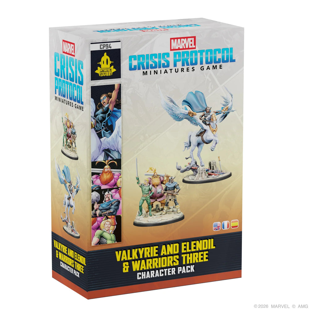 Marvel Crisis Protocol: Valkyrie and Elendil & Warriors Character Pack