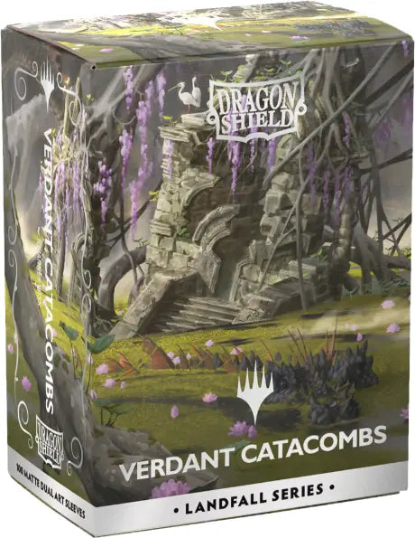Dragon Shield Sleeves Art MTG Landfall Series Verdant Catacombs