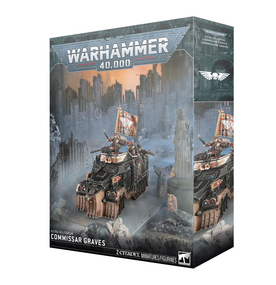 Warhammer: 40k: Astra Militarum: Commissar Graves