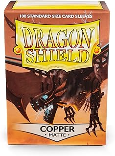 Dragon Shield Matte 100 Standard Sleeves Copper