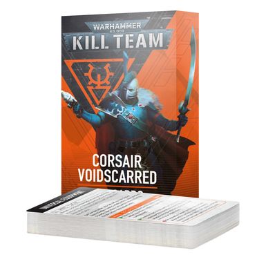 Warhammer 40k Kill Team Corsair Voidscarred Datacards