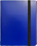 Generic 9-Pocket Dark Blue Binder (with strap)