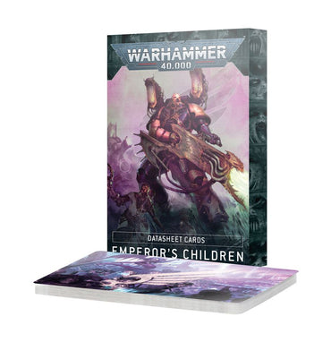 Warhammer 40k Datasheet Cards Emperor's Children