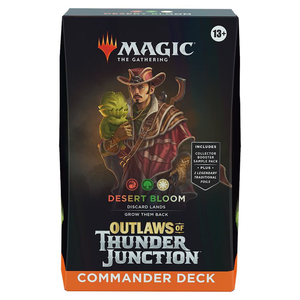 Desert Bloom Outlaws Of Thunder Junction Commander Deck