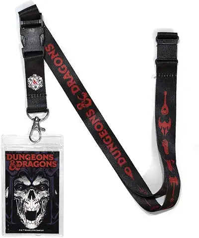 Dungeons and Dragon Lanyard