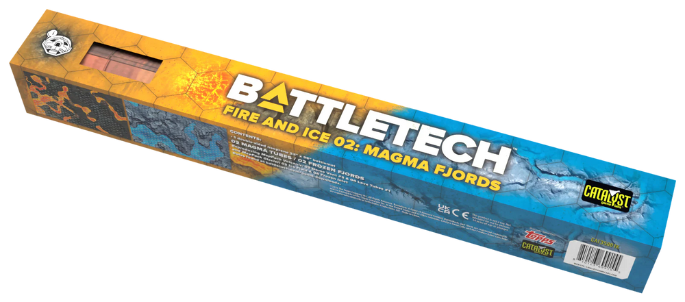 BattleTech: BattleMat: Fire & Ice 02: Magma Fjords