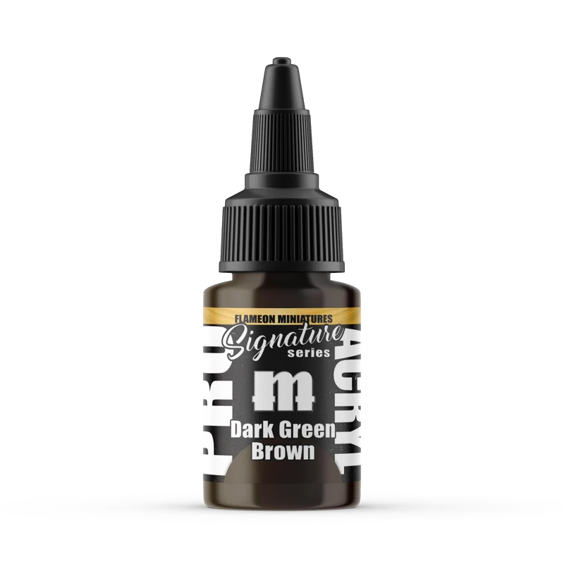 Monument Hobbies: Pro Acryl: Signature Series: Flameon Dark Green Brown