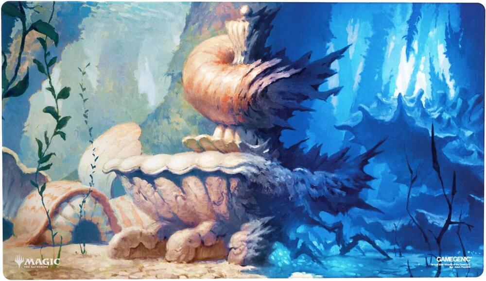 MTG Shiny Lorwyn Eclipsed Hallowed Fountain Playmat