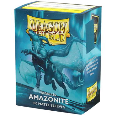 Dragon Shield Matte 100 Standard Sleeves Sparkles Amazonite