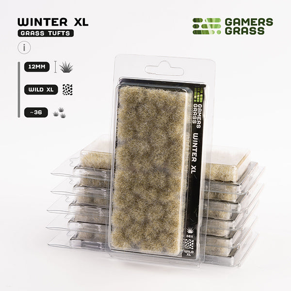 Gamers Grass Tufts 12mm Winter XL Wild