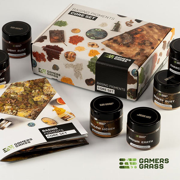 Gamers Grass Pigments Bading Pigments Core Set