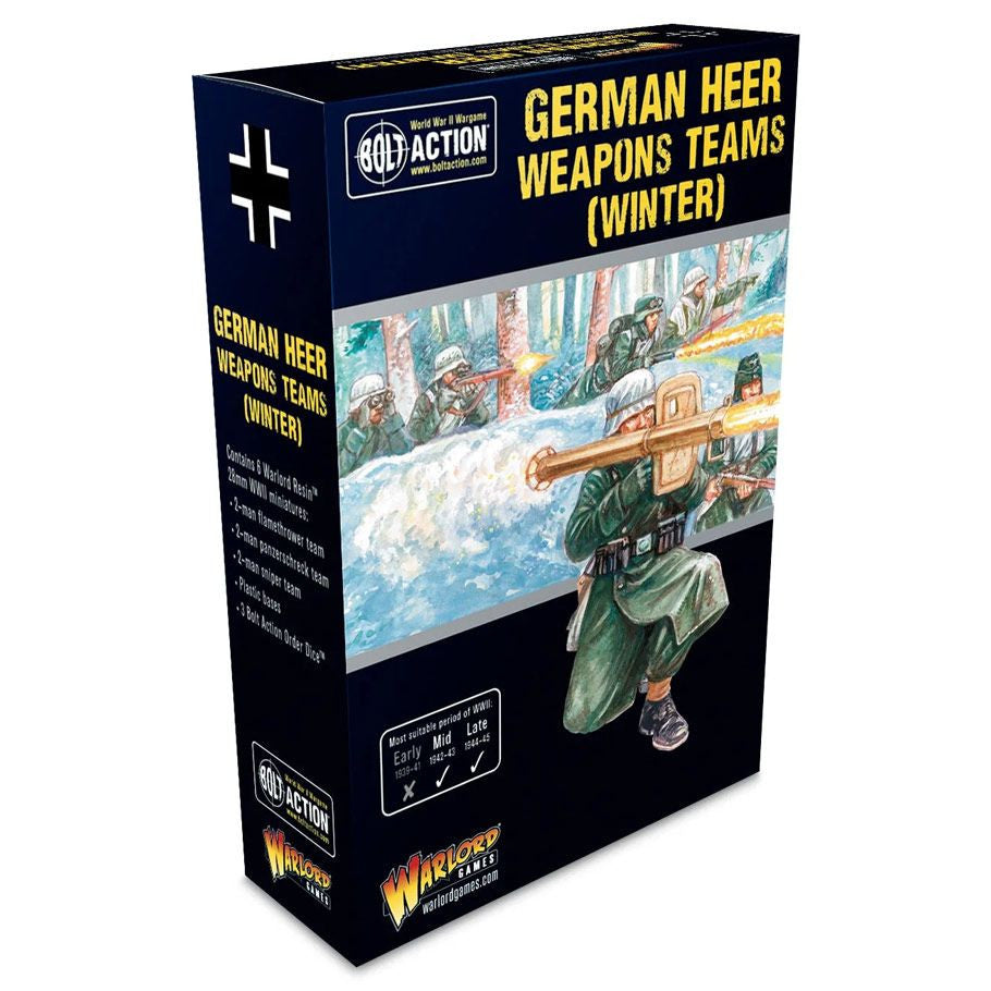 Bolt Action: German Heer (Winter) Weapons Teams