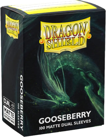 Dragon Shield Matte Dual 100 Standard Sleeves Gooseberry