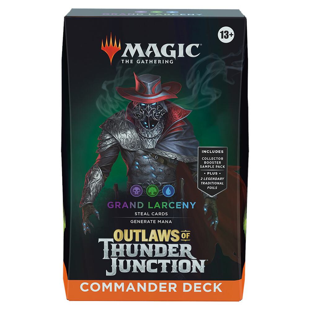 Grand Larceny Outlaws Of Thunder Junction Commander Deck