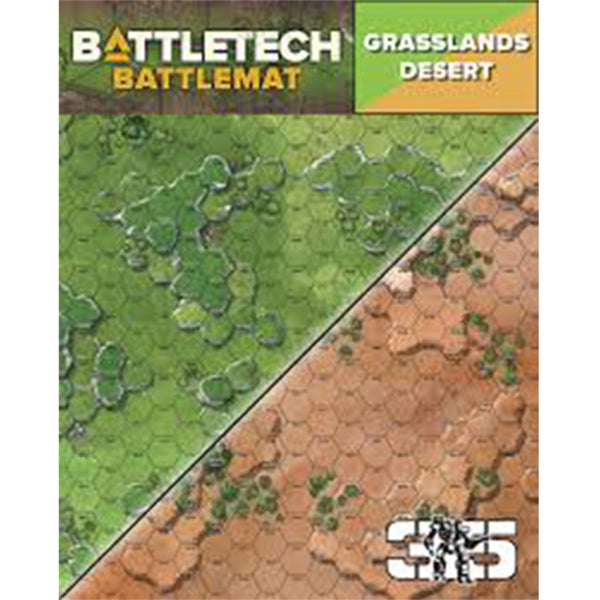 BattleTech: Battle Mat: Grasslands Desert