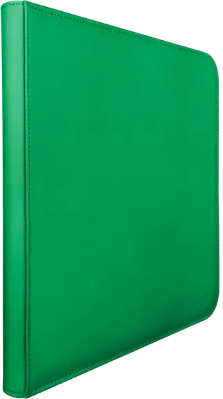 Ultra Pro Binder 12 Pocket Vivid Zippered Green