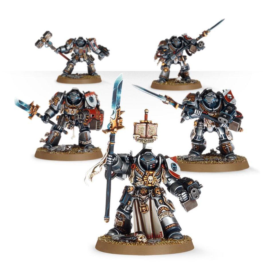Warhammer 40k Grey Knights Brotherhood Terminator Squad