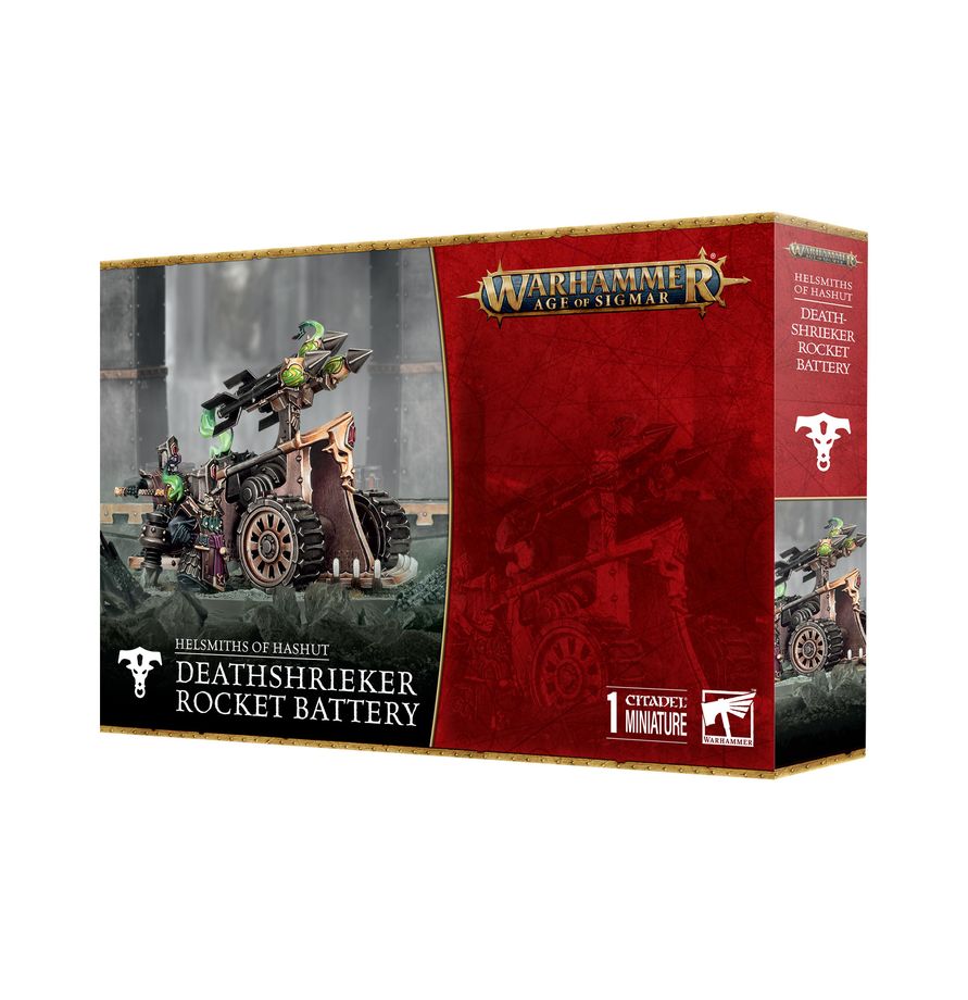 Warhammer: Age of Sigmar: Helsmiths of Hashut: Deathshrieker Rocket Battery/Tormentor Bombard