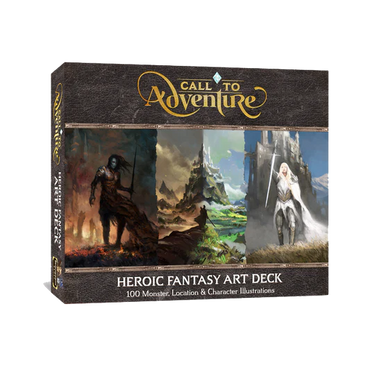 Heroic Fantasy Art Deck