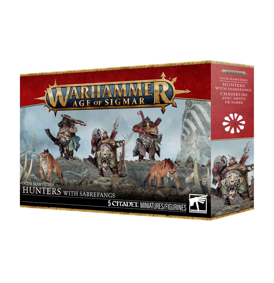 Warhammer: Age of Sigmar: Ogor Mawtribes: Hunters with Sabrefangs