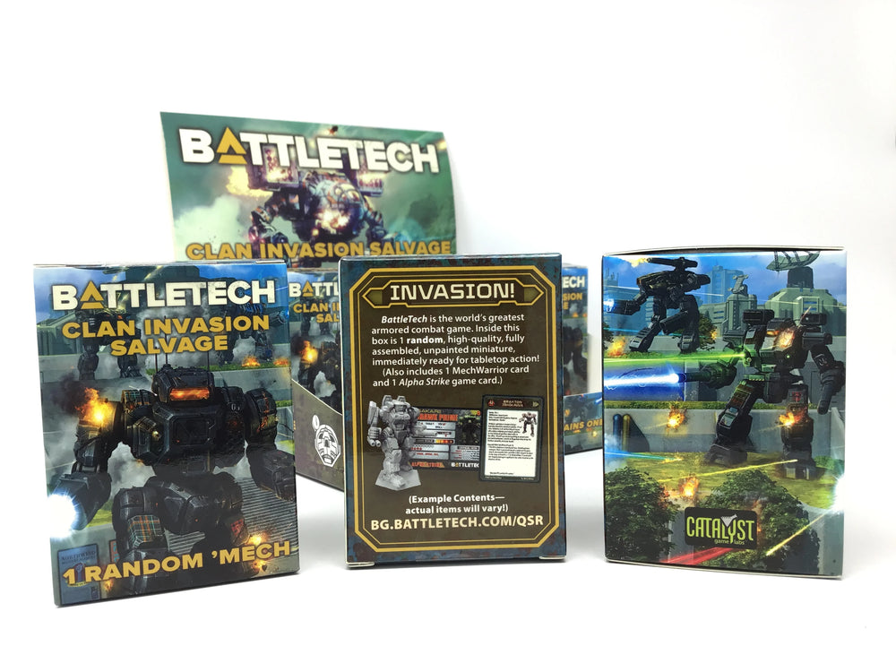 Battletech Clan Invasion Salvage