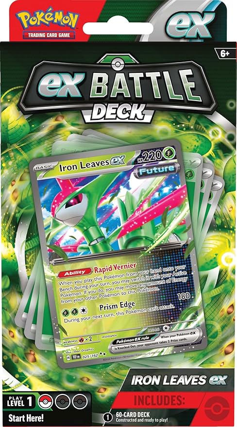 Pokemon Iron Leaves Ex Battle Deck